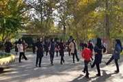 پیاده‌روی بانوان شاغل در معاونت بهداشت به مناسبت هفته ملی سلامت بانوان ایران